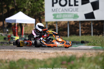 KA100 — 25 & 26/04/2026 : 3ème manche du Championnat du Sud à Alès (photos Stéphane Agnus) 2026 — karting