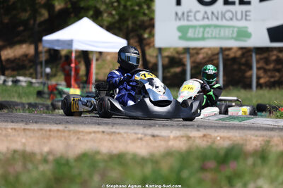 KA100 — 25 & 26/04/2026 : 3ème manche du Championnat du Sud à Alès (photos Stéphane Agnus) 2026 — karting