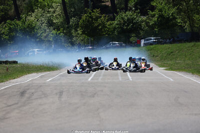 KFS — 25 & 26/04/2026 : 3ème manche du Championnat du Sud à Alès (photos Stéphane Agnus) 2026 — karting