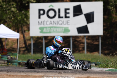 Gregory CAZAJOUS — 25 & 26/04/2026 : 3ème manche du Championnat du Sud à Alès (photos Stéphane Agnus) 2026 — karting