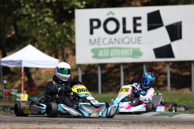 Mathieu FLAUJAC — 25 & 26/04/2026 : 3ème manche du Championnat du Sud à Alès (photos Stéphane Agnus) 2026 — karting
