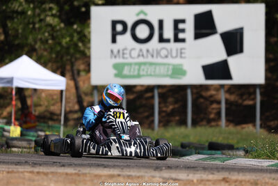 Gregory CAZAJOUS — 25 & 26/04/2026 : 3ème manche du Championnat du Sud à Alès (photos Stéphane Agnus) 2026 — karting