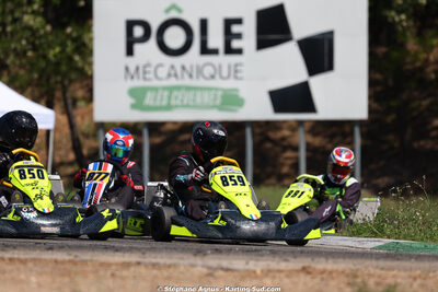 KFS — 25 & 26/04/2026 : 3ème manche du Championnat du Sud à Alès (photos Stéphane Agnus) 2026 — karting