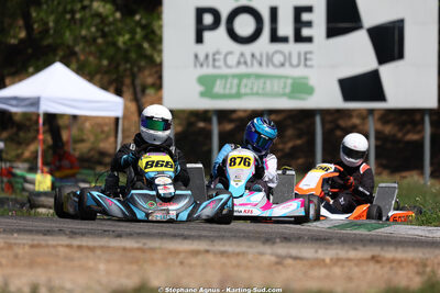 KFS — 25 & 26/04/2026 : 3ème manche du Championnat du Sud à Alès (photos Stéphane Agnus) 2026 — karting