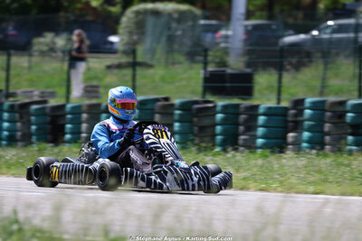 Gregory CAZAJOUS — 25 & 26/04/2026 : 3ème manche du Championnat du Sud à Alès (photos Stéphane Agnus) 2026 — karting