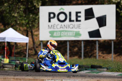 Anthony DELCUROU — 25 & 26/04/2026 : 3ème manche du Championnat du Sud à Alès (photos Stéphane Agnus) 2026 — karting