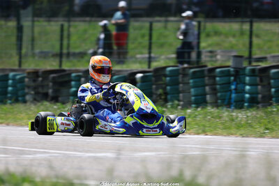 Anthony DELCUROU — 25 & 26/04/2026 : 3ème manche du Championnat du Sud à Alès (photos Stéphane Agnus) 2026 — karting