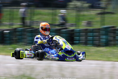 Anthony DELCUROU — 25 & 26/04/2026 : 3ème manche du Championnat du Sud à Alès (photos Stéphane Agnus) 2026 — karting