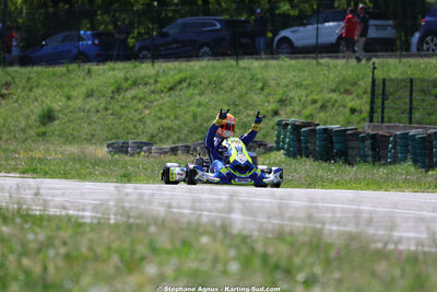Anthony DELCUROU — 25 & 26/04/2026 : 3ème manche du Championnat du Sud à Alès (photos Stéphane Agnus) 2026 — karting