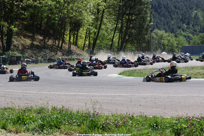 Nationale — 25 & 26/04/2026 : 3ème manche du Championnat du Sud à Alès (photos Stéphane Agnus) 2026 — karting