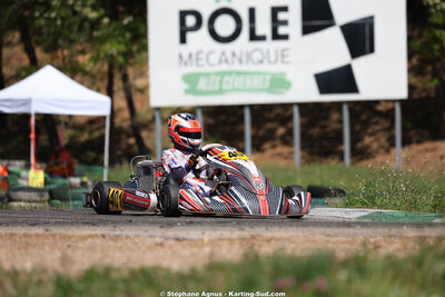 Arthur BENOIT — 25 & 26/04/2026 : 3ème manche du Championnat du Sud à Alès (photos Stéphane Agnus) 2026 — karting