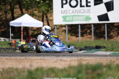 Nationale — 25 & 26/04/2026 : 3ème manche du Championnat du Sud à Alès (photos Stéphane Agnus) 2026 — karting