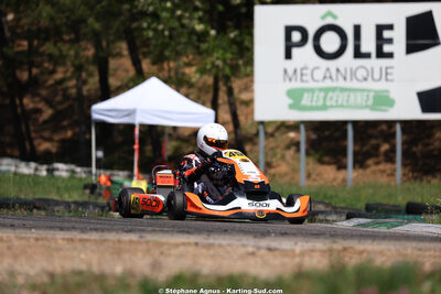 Nationale — 25 & 26/04/2026 : 3ème manche du Championnat du Sud à Alès (photos Stéphane Agnus) 2026 — karting