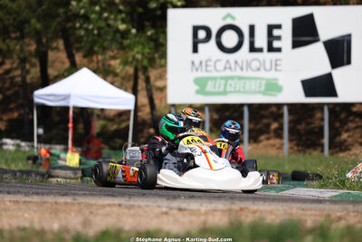 Nationale — 25 & 26/04/2026 : 3ème manche du Championnat du Sud à Alès (photos Stéphane Agnus) 2026 — karting