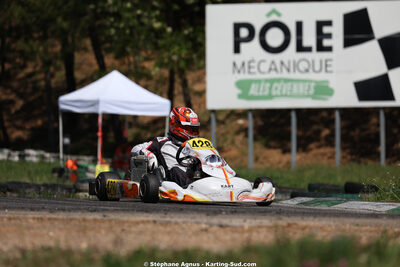 Nationale — 25 & 26/04/2026 : 3ème manche du Championnat du Sud à Alès (photos Stéphane Agnus) 2026 — karting