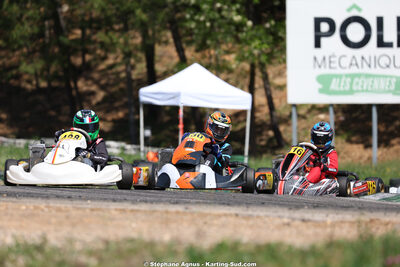 Nationale — 25 & 26/04/2026 : 3ème manche du Championnat du Sud à Alès (photos Stéphane Agnus) 2026 — karting