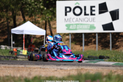 Nationale — 25 & 26/04/2026 : 3ème manche du Championnat du Sud à Alès (photos Stéphane Agnus) 2026 — karting