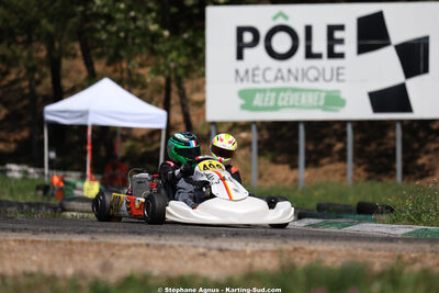 Nationale — 25 & 26/04/2026 : 3ème manche du Championnat du Sud à Alès (photos Stéphane Agnus) 2026 — karting