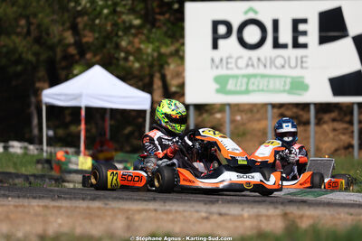 Sacha CATALA — 25 & 26/04/2026 : 3ème manche du Championnat du Sud à Alès (photos Stéphane Agnus) 2026 — karting