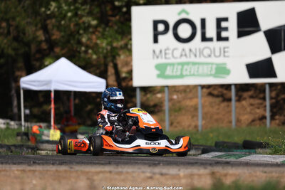 Louka MICHEL — 25 & 26/04/2026 : 3ème manche du Championnat du Sud à Alès (photos Stéphane Agnus) 2026 — karting