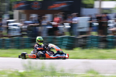 Sacha CATALA — 25 & 26/04/2026 : 3ème manche du Championnat du Sud à Alès (photos Stéphane Agnus) 2026 — karting