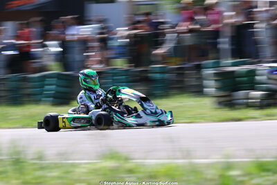 Yannick LECLERC — 25 & 26/04/2026 : 3ème manche du Championnat du Sud à Alès (photos Stéphane Agnus) 2026 — karting