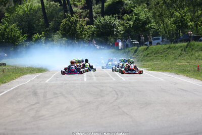 Sénior — 25 & 26/04/2026 : 3ème manche du Championnat du Sud à Alès (photos Stéphane Agnus) 2026 — karting
