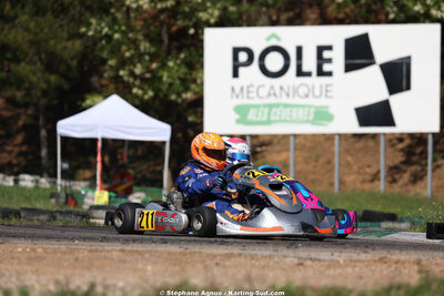 Sénior — 25 & 26/04/2026 : 3ème manche du Championnat du Sud à Alès (photos Stéphane Agnus) 2026 — karting