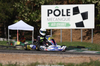 Sénior — 25 & 26/04/2026 : 3ème manche du Championnat du Sud à Alès (photos Stéphane Agnus) 2026 — karting