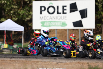 Sénior — 25 & 26/04/2026 : 3ème manche du Championnat du Sud à Alès (photos Stéphane Agnus) 2026 — karting