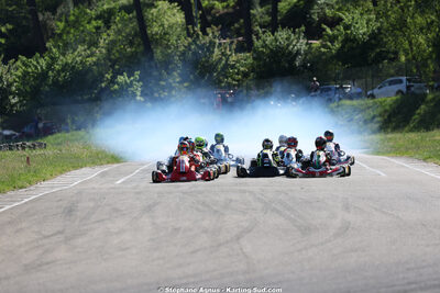 KA100 — 25 & 26/04/2026 : 3ème manche du Championnat du Sud à Alès (photos Stéphane Agnus) 2026 — karting