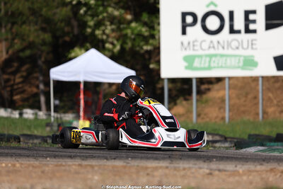 KA100 — 25 & 26/04/2026 : 3ème manche du Championnat du Sud à Alès (photos Stéphane Agnus) 2026 — karting