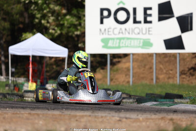 KA100 — 25 & 26/04/2026 : 3ème manche du Championnat du Sud à Alès (photos Stéphane Agnus) 2026 — karting