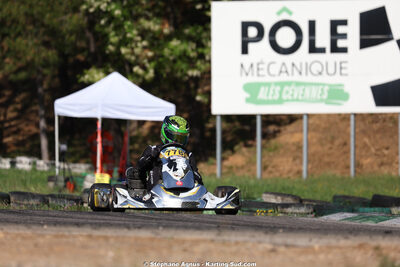 KA100 — 25 & 26/04/2026 : 3ème manche du Championnat du Sud à Alès (photos Stéphane Agnus) 2026 — karting