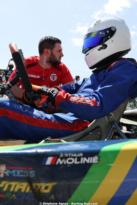 Arthur MOLINIE — 25 & 26/04/2026 : 3ème manche du Championnat du Sud à Alès (photos Stéphane Agnus) 2026 — karting