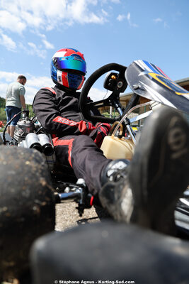 Mathieu FOURNIL — 25 & 26/04/2026 : 3ème manche du Championnat du Sud à Alès (photos Stéphane Agnus) 2026 — karting