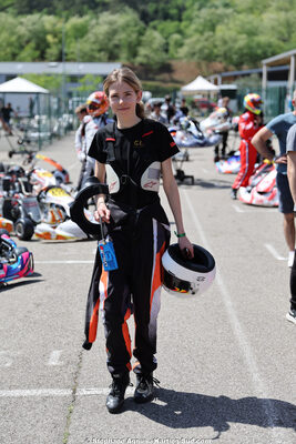 Cléa BOURACHOT — 25 & 26/04/2026 : 3ème manche du Championnat du Sud à Alès (photos Stéphane Agnus) 2026 — karting