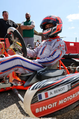Arthur BENOIT — 25 & 26/04/2026 : 3ème manche du Championnat du Sud à Alès (photos Stéphane Agnus) 2026 — karting
