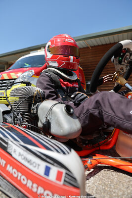 Romeo POINSOT — 25 & 26/04/2026 : 3ème manche du Championnat du Sud à Alès (photos Stéphane Agnus) 2026 — karting