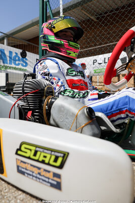 Nathan TAPIA — 25 & 26/04/2026 : 3ème manche du Championnat du Sud à Alès (photos Stéphane Agnus) 2026 — karting
