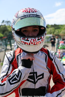 Marine APOUX — 25 & 26/04/2026 : 3ème manche du Championnat du Sud à Alès (photos Stéphane Agnus) 2026 — karting