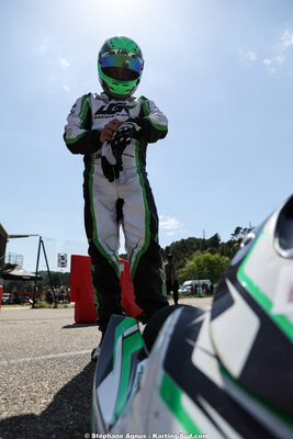 Yannick LECLERC — 25 & 26/04/2026 : 3ème manche du Championnat du Sud à Alès (photos Stéphane Agnus) 2026 — karting