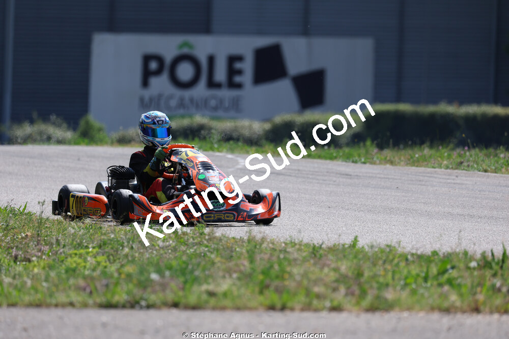 Johan VESQUE MONTAGNAN — 25 & 26/04/2026 : 3ème manche du Championnat du Sud à Alès (photos Stéphane Agnus) 2026 — karting