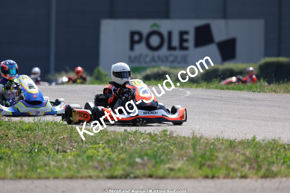Maxence MACARDIER — 25 & 26/04/2026 : 3ème manche du Championnat du Sud à Alès (photos Stéphane Agnus) 2026 — karting
