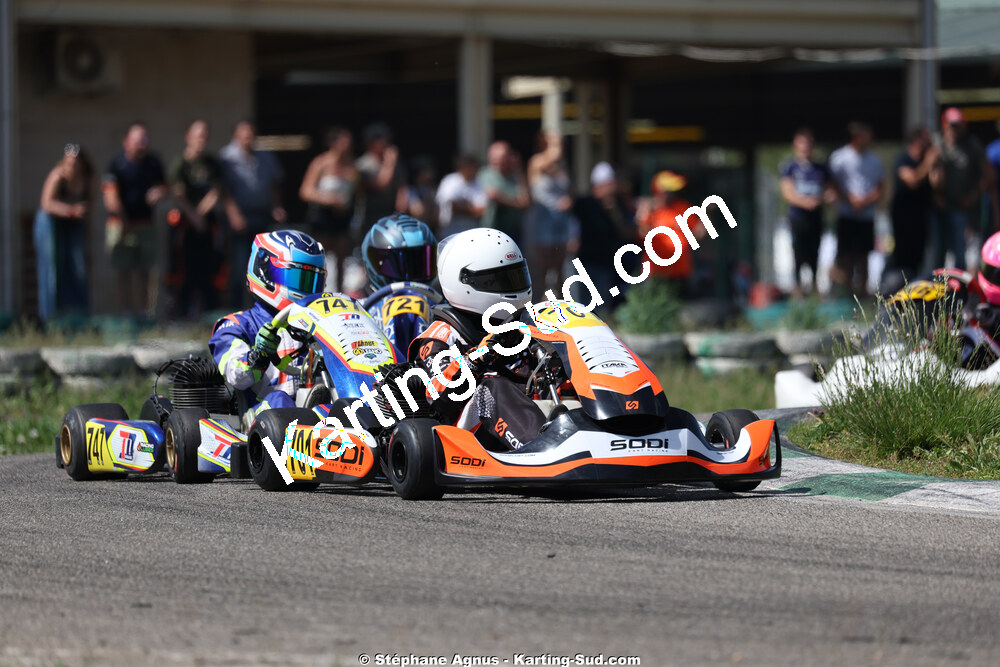 Maxence MACARDIER — 25 & 26/04/2026 : 3ème manche du Championnat du Sud à Alès (photos Stéphane Agnus) 2026 — karting