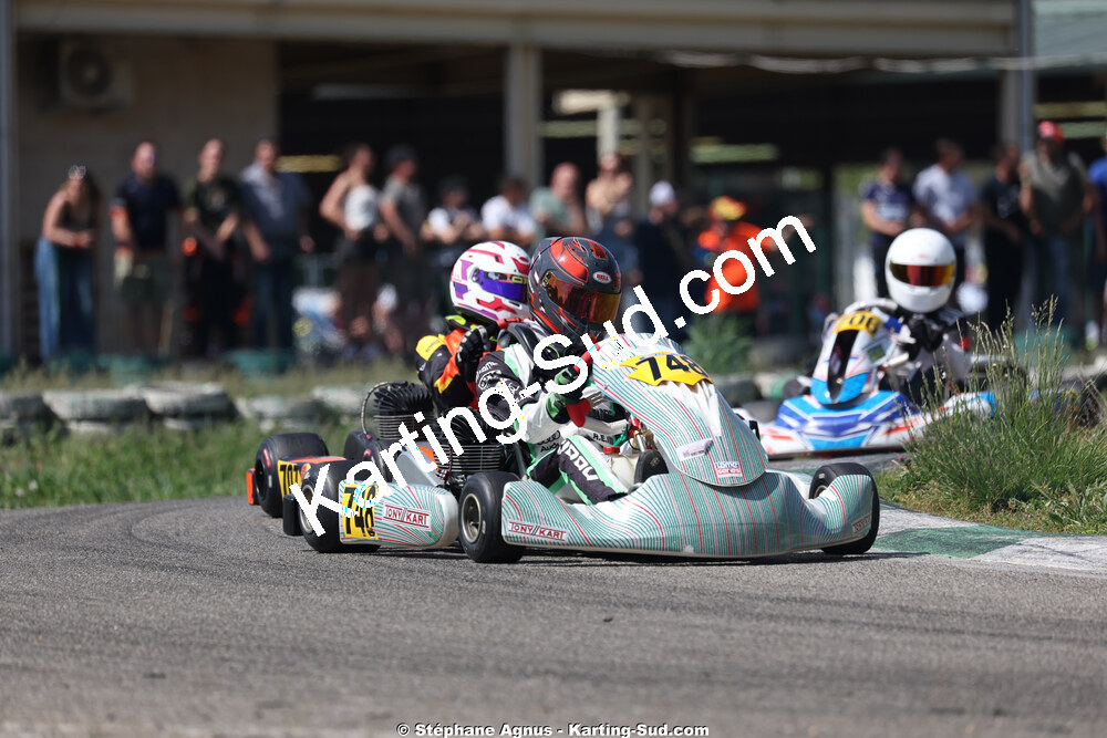 Andy SOULIER — 25 & 26/04/2026 : 3ème manche du Championnat du Sud à Alès (photos Stéphane Agnus) 2026 — karting