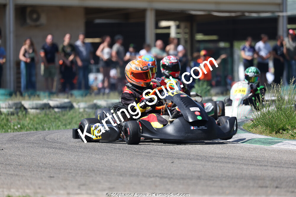 Arsene SACRE — 25 & 26/04/2026 : 3ème manche du Championnat du Sud à Alès (photos Stéphane Agnus) 2026 — karting