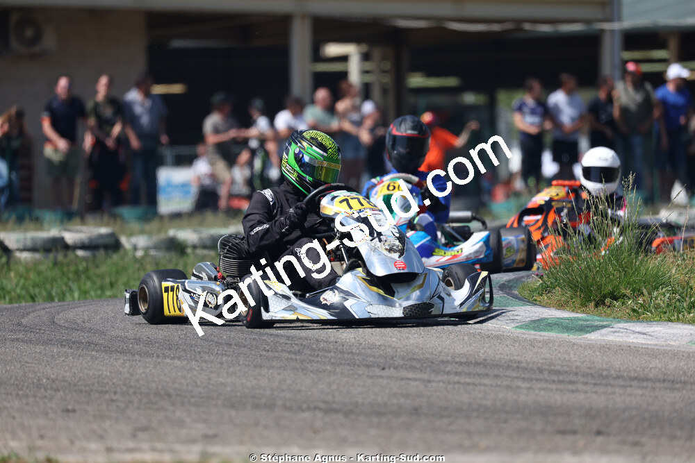Mathys ARELLANO — 25 & 26/04/2026 : 3ème manche du Championnat du Sud à Alès (photos Stéphane Agnus) 2026 — karting