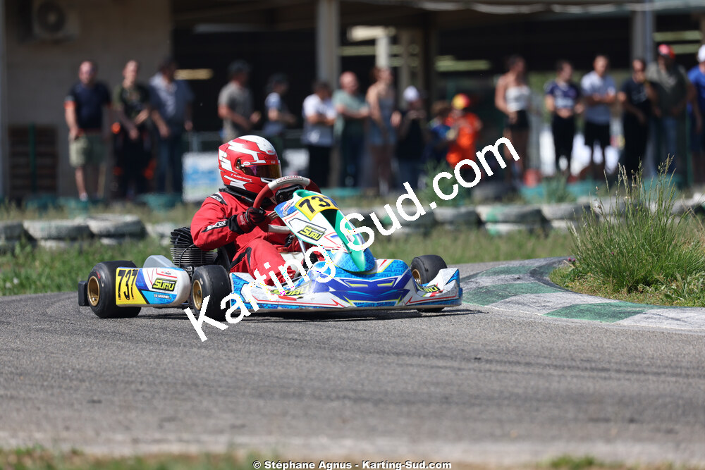 Maxime DEMON — 25 & 26/04/2026 : 3ème manche du Championnat du Sud à Alès (photos Stéphane Agnus) 2026 — karting
