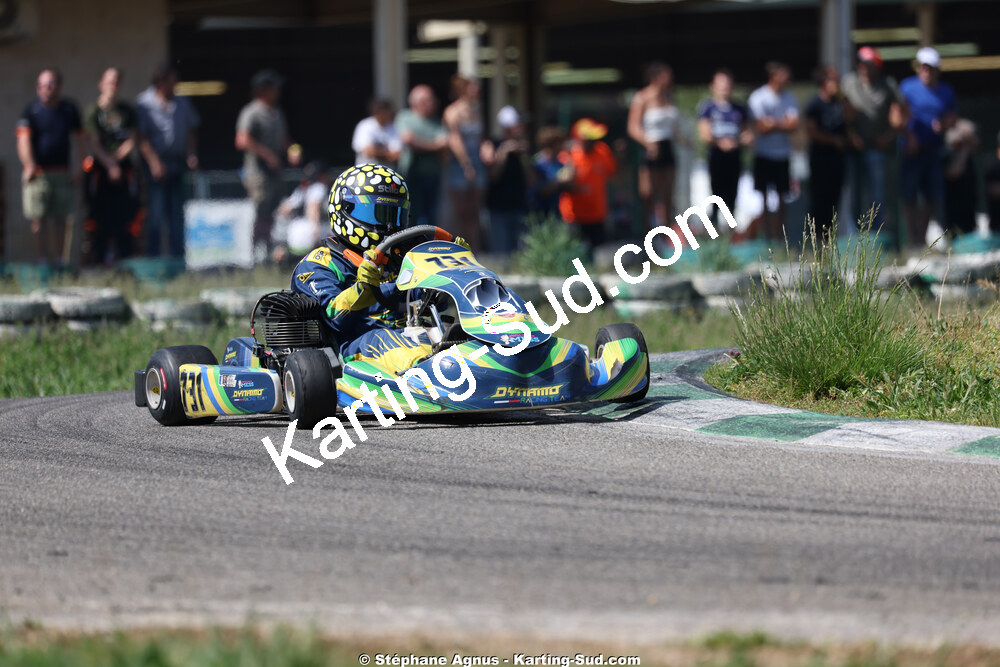 Dayan SERANO — 25 & 26/04/2026 : 3ème manche du Championnat du Sud à Alès (photos Stéphane Agnus) 2026 — karting